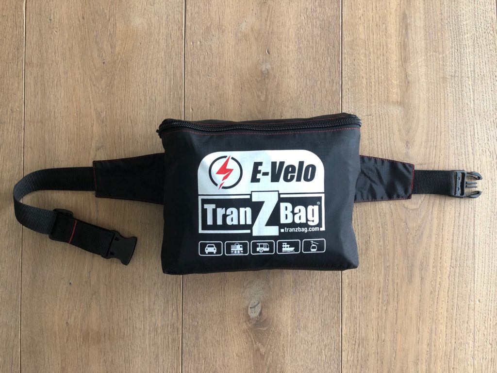 tranzbag e-velo auf boden